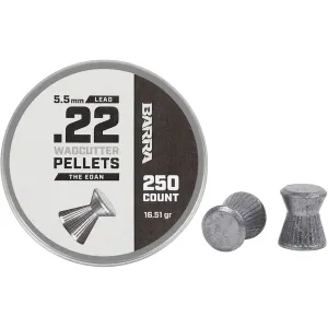 Barra Edan Air Gun Pellets 22 Caliber 16.51 Grain Wadcutter Tin of 250