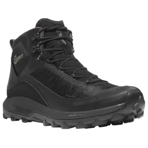 Danner N45 Mid GTX 4.5" Hiking Boots Leather Jet Black Men's 9.5 D