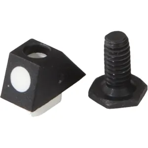Glock Factory Front Sight Screw On 4.1mm .170" Height Polymer Black