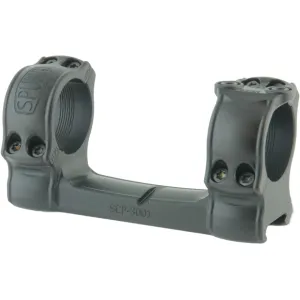 Spuhr 1 Piece Hunting Picatinny Scope Mount 30mm Rings Matte Black Medium