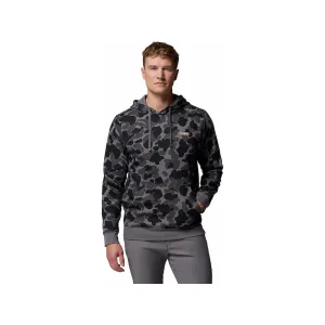 Columbia Men's PHG Hoodie Black Deltahunter Camo Large