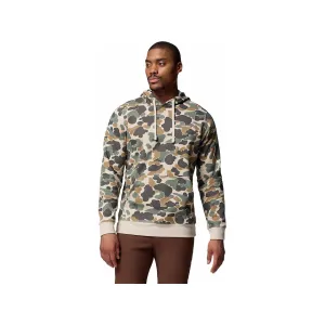 Columbia Men's PHG Hoodie Fossil Deltahunter Camo Large