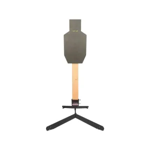 Challenge Targets Rifle IPSC A-C Zone Target Steel with Static Stand