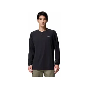 Columbia Men's Thistletown Hills Henley Shirt Black Medium