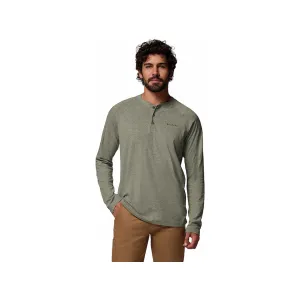 Columbia Men's Thistletown Hills Henley Shirt Stone Green Heather 2XL