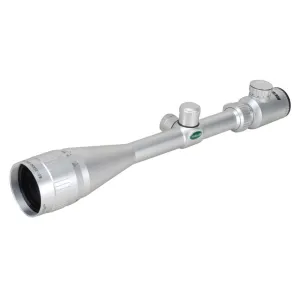Mueller Eraticator Rifle Scope 8.5-25x 50mm Illuminated Dot Reticle Silver