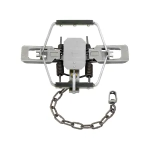 Duke #4 Rubber Jaw Coil Spring Trap Steel 12PK