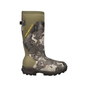 Muddy Outdoors Men's DV8 17" 1000 Gram Insulated Rubber Boots Veil Canyon Gray 12 D