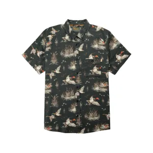 Marsh Wear Men's Hagood Short Sleeve Shirt Vintage Black Large