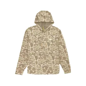 Marsh Wear Men's Nor'Easter Hoodie Khaki Mallard Camo Medium