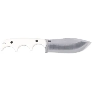 CRKT Minimalist Nessmuk Fixed Blade Knife 2.98" Nessmuk Sandvik 12C27 Satin Blade Micarta Handle Ivory