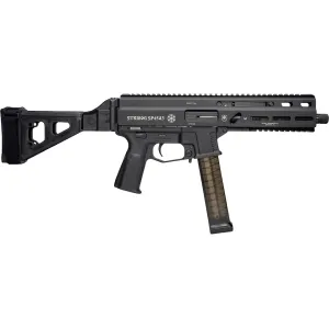 Grand Power Stribog SP45A3 45 ACP Pistol 8" Threaded Barrel 20+1 Round Black Pistol Brace SB Tactical