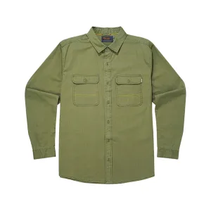 Marsh Wear Men's South End Long Sleeve Shirt Light Olive Medium