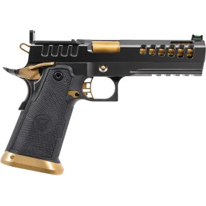 Watchtower Firearms Demolitia Double Stack 1911 9mm Luger Pistol 5" Barrel 20+1 Round PVD Slide Black Grip Black Frame