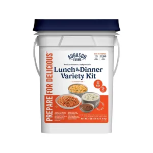 Augason Farms Lunch & Dinner Variety Kit Freeze Dried Food