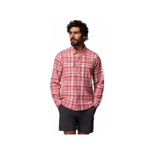 Columbia Men's Wild Cast Shirt Rosewood Backwater Tartan 2XL
