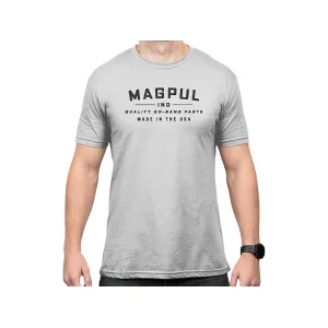 Magpul Men's Go Bang Parts CVC Short Sleeve Crew Neck T Shirt Stone Gray Heather 3XL