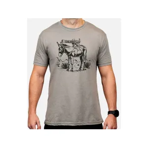 Magpul Men's Burro CVC Short Sleeve Crew Neck T Shirt Stone Gray Heather 2XL