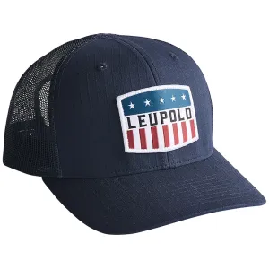 Leupold Men's USA Tactical Trucker Hat Navy One Size Fits Most