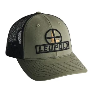 Leupold Men's Low Profile Reticle Trucker Hat Loden/Black One Size Fits Most