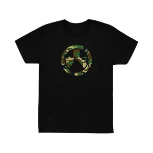 Magpul Men's Woodland Camo Short Sleeve Crew Neck T Shirt Black XL