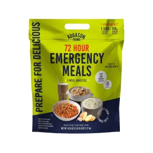 Augason Farms 72 Hour Emergency Meals Freeze Dried Food Pouch