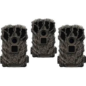 Stealth Cam Browtine Trail Camera 22 MP 3PK