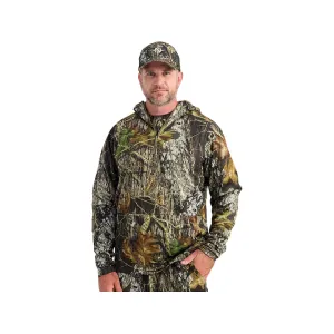 Nomad Men's Spire Quarter Zip Hoodie Mossy Oak Break-Up Large