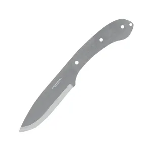 Condor Knives Blue River Blank  Fixed Blade Knife 4.5" Drop Point 1095 Satin Blade Steel Handle Natural