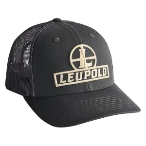 Leupold Men's High Profile Reticle Hat Gray/Gray One Size Fits Most