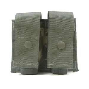 Military Surplus MOLLE II 40mm Double Grenade Pouch Grade 1 ACU Camo