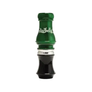RNT Barbelly Acrylic Specklebelly Goose Call Pearl Green and Black