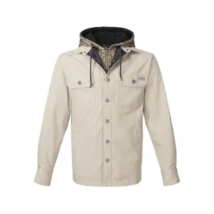 Drake Men's Campfire Canvas Shirt Jacket Khaki 2XL