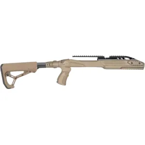 FAB Defense Stock M4 Collapsible Optics Ready for Ruger 10/22 Flat Dark Earth