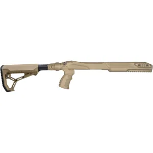 FAB Defense Stock M4 Collapsible for Ruger 10/22 Flat Dark Earth