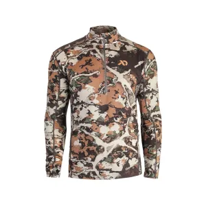 First Lite Men's Kiln Quarter Zip Base Layer Shirt First Lite Fusion 2XL