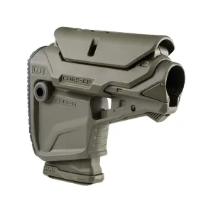 FAB Defense GL Core Mag CP AR-15 Stock with Built in Mag Carrier and Cheek Rest Olive Drab Green