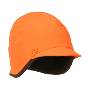 First Lite Men's Tundra Brim Beanie Hunter Orange Medium
