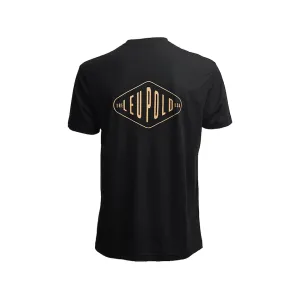 Leupold Men's Diamond Badge Short Sleeve T Shirt Black Large