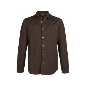First Lite Men's Rugged Wool Field Long Sleeve Shirt Terra 2XL