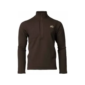 First Lite Men's Rugged Wool Quarter Zip Shirt Terra 3XL