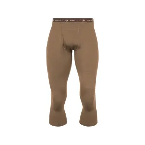 First Lite Men's Furnace Zip Off Base Layer Pants Dry Earth XL