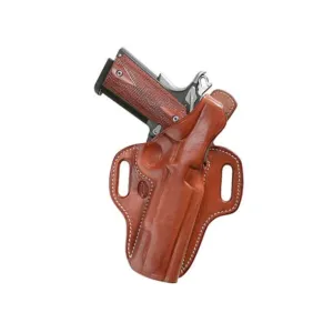 El Paso Saddlery Strongside Select OWB Holster Right Hand 1911 Officer Leather Brown
