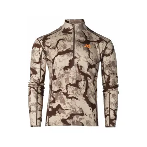 First Lite Men's Kiln Quarter Zip Base Layer Shirt First Lite Cerca Large
