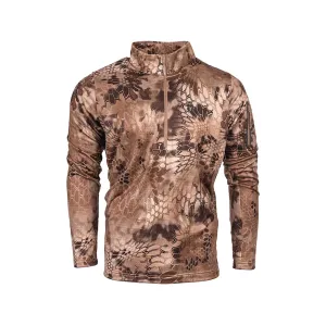 Kryptek Men's Arma Lite Quarter Zip Shirt Highlander Medium