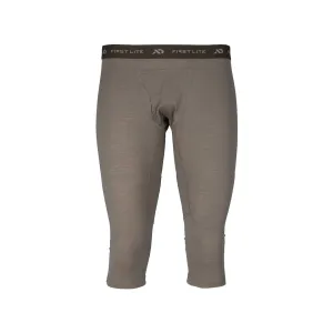 First Lite Men's Wick Boot Top Base Layer Pants Walnut Large