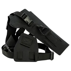 Cole-Tac Varmint Wrangler Chest Holster Right Hand Browning Buck Mark, Ruger Mark I, II, III, IV, S&W M&P Rimfire Nylon Black
