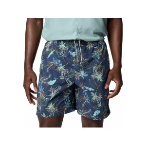 Columbia Men's Super Backcast II Swim Trunks Nocturnal Majestic Catch Large