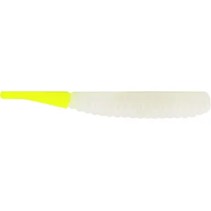 Z-Man Trout Trick Thick Trick 3.75" Worm Glow/Chartreuse Tail