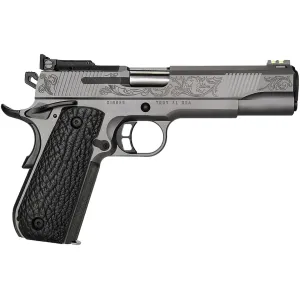 Kimber Midnight Custom First Edition 45 ACP Pistol 5" Barrel 7+1 Round Gray DLC Slide Black Grip Gray DLC Frame